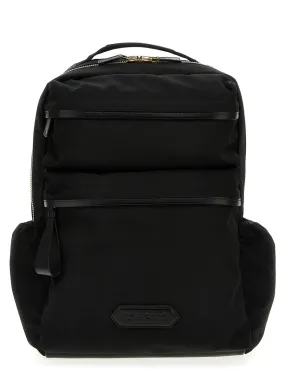 Tom Ford    Tom Ford Logo Nylon Backpack