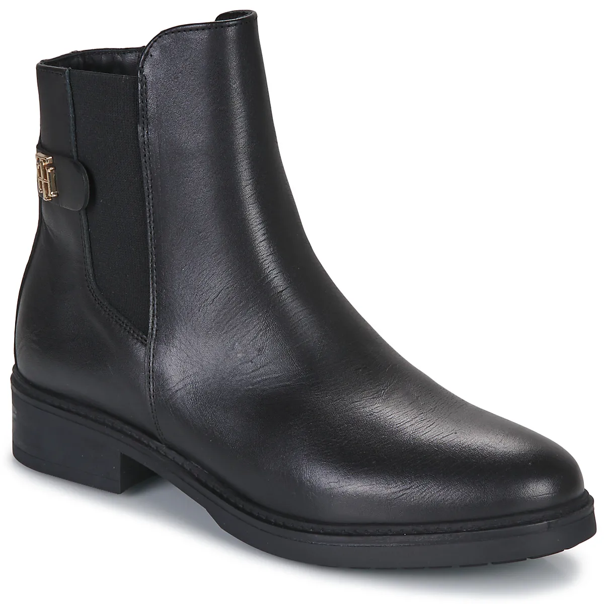 Tommy Hilfiger TH LEATHER FLAT BOOT