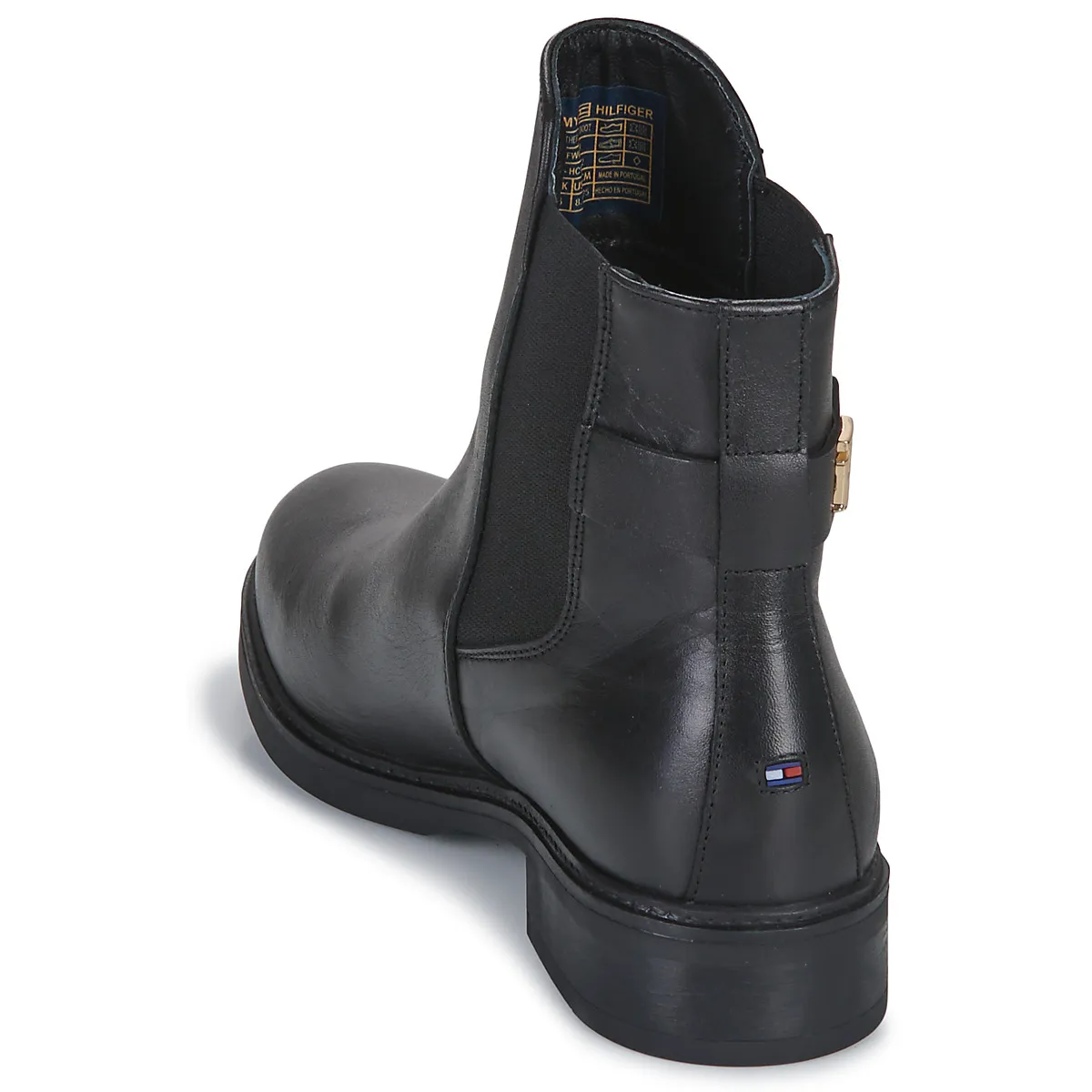 Tommy Hilfiger TH LEATHER FLAT BOOT