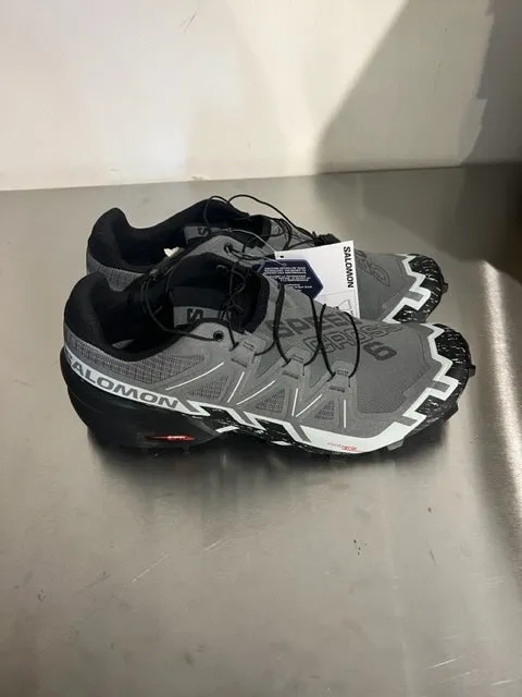 USED Salomon Speedcross 6 Quiet Shade/Black/Pearl Blue Men's 12.5