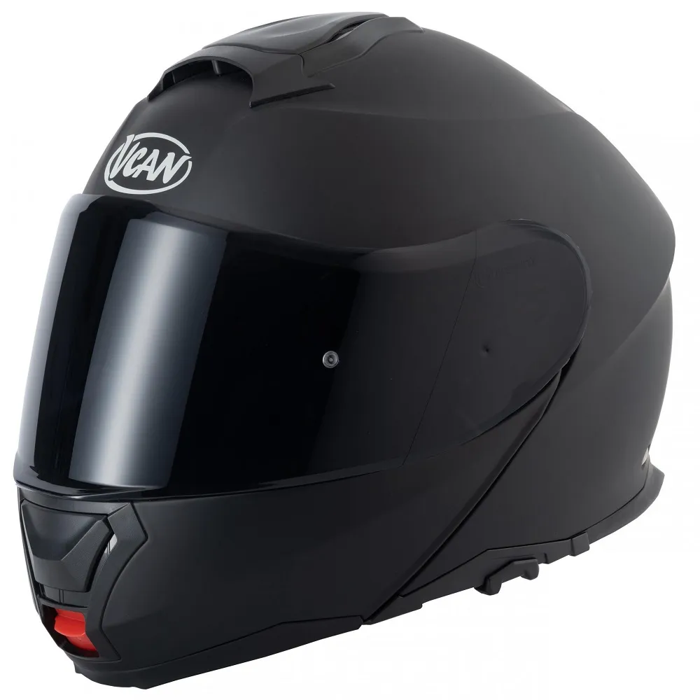 Vcan H272 Plain Helmet - Matt Black