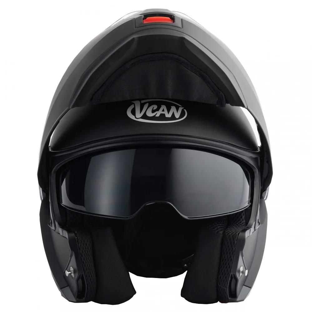 Vcan H272 Plain Helmet - Matt Black