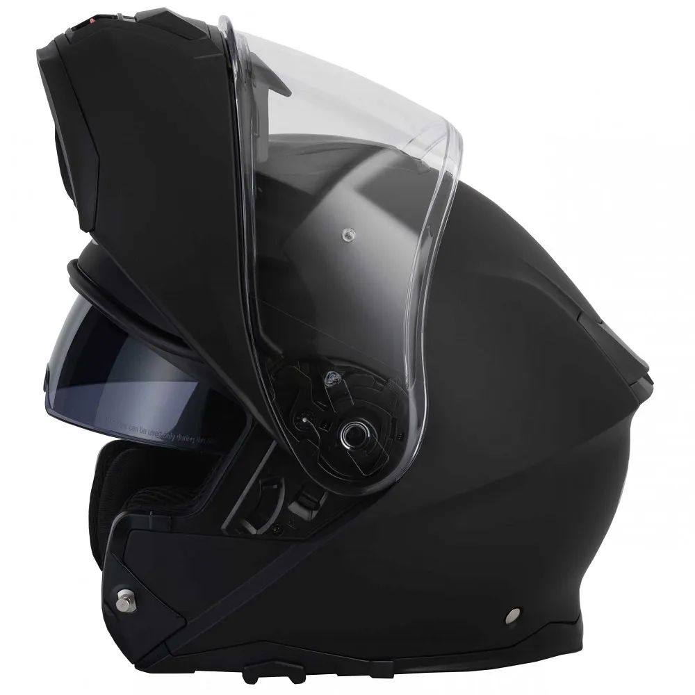 Vcan H272 Plain Helmet - Matt Black