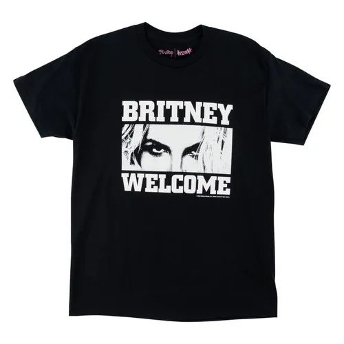 Welcome Skateboards x Britney World Ends T-Shirt Black