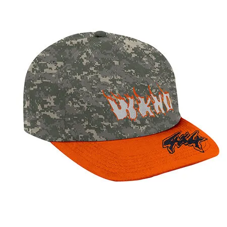 WKND Skateboards Hot Fire 4x4 Snap-Back Hat