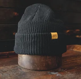 Wool Watch Cap - Black