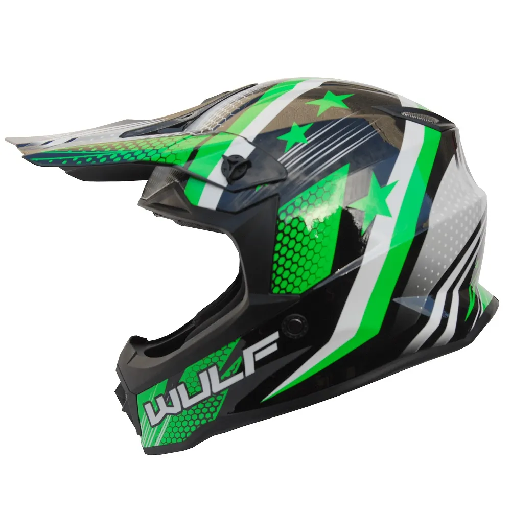 Wulfsport Cub Iconic Helmet - Green