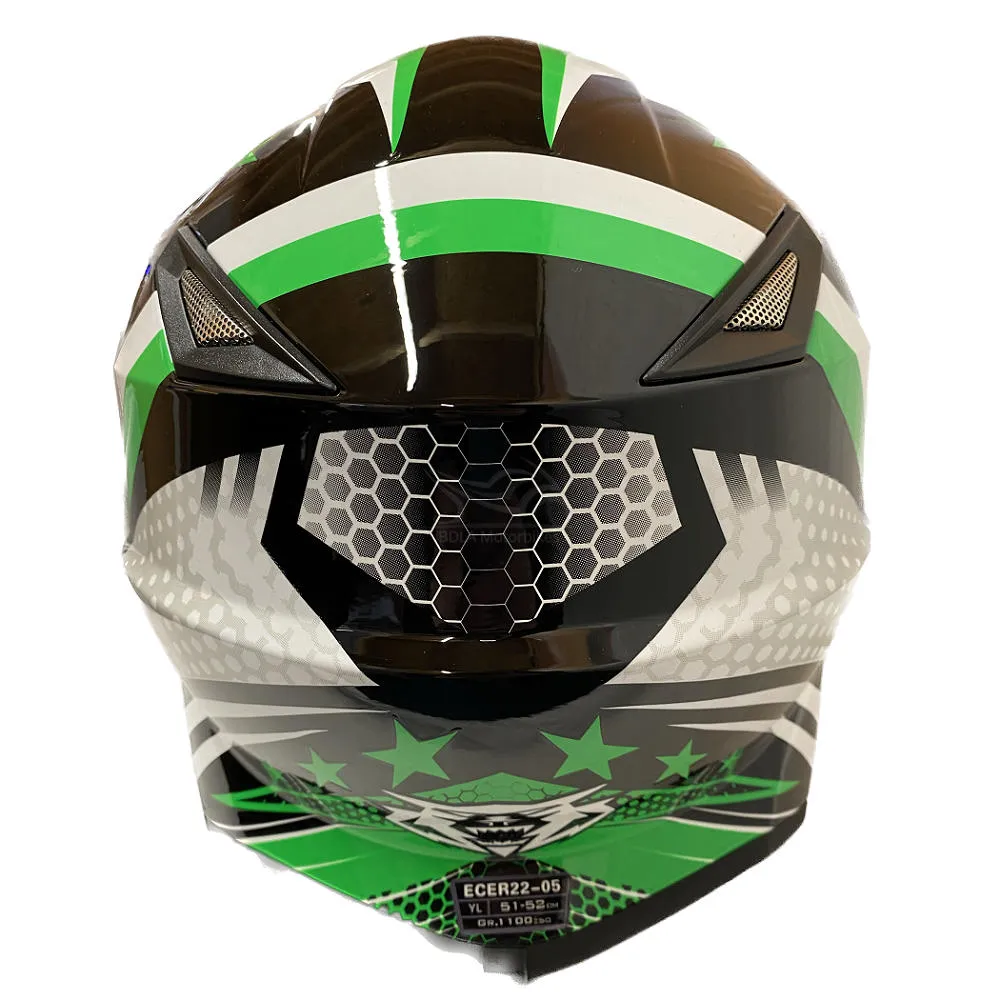 Wulfsport Cub Iconic Helmet - Green