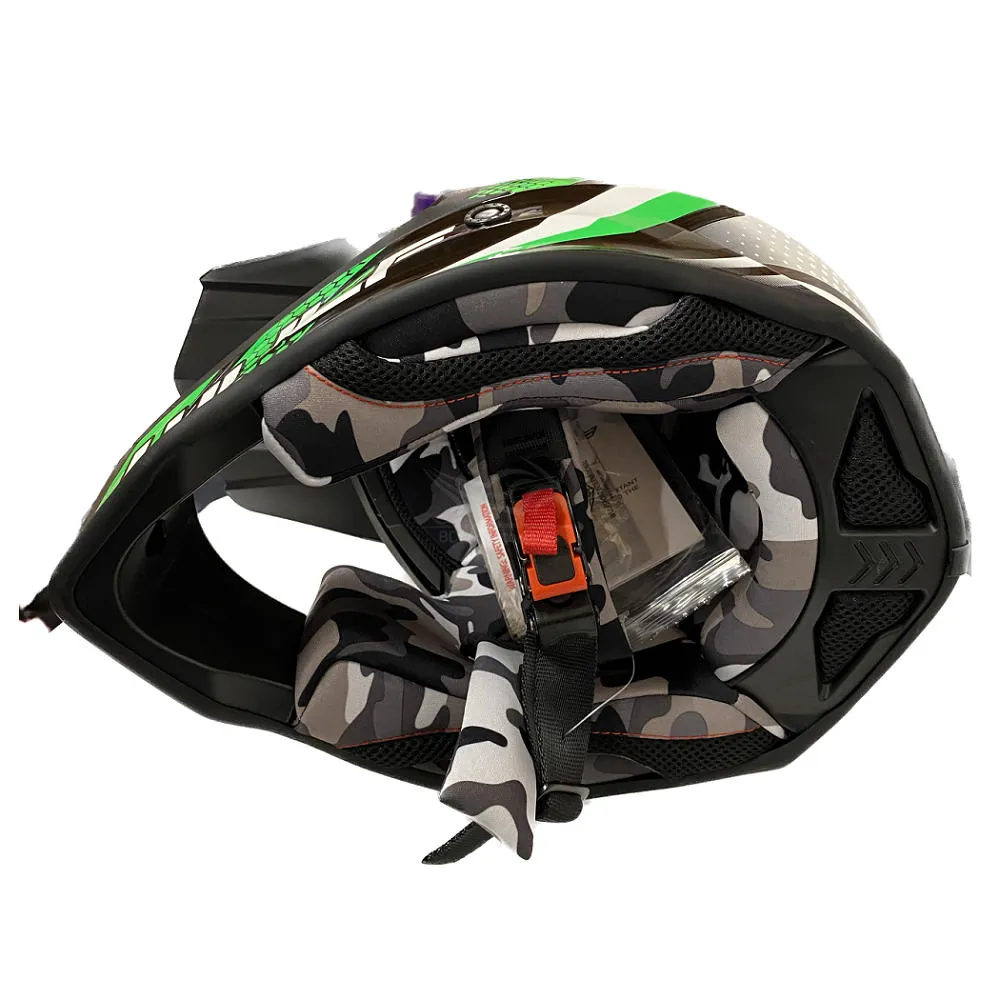 Wulfsport Cub Iconic Helmet - Green