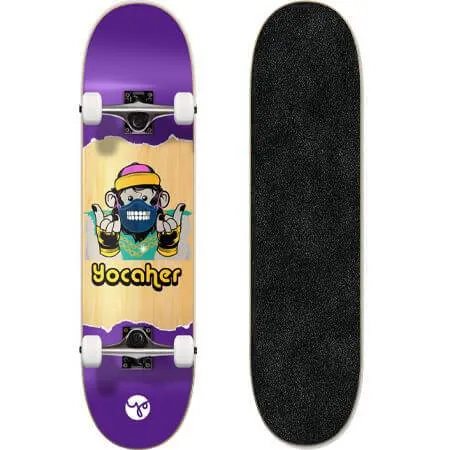 Yocaher Chimp Series 7.5 Complete Skateboard