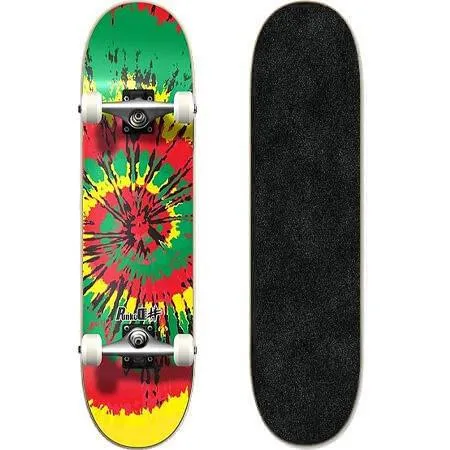 Yocaher Tiedye 8 Complete Skateboard